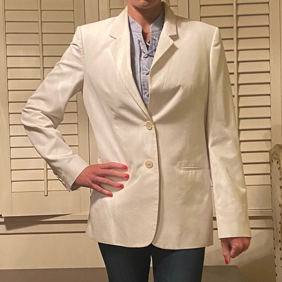 Helmut Lang white blazer/jacket - Picture 1 of 16